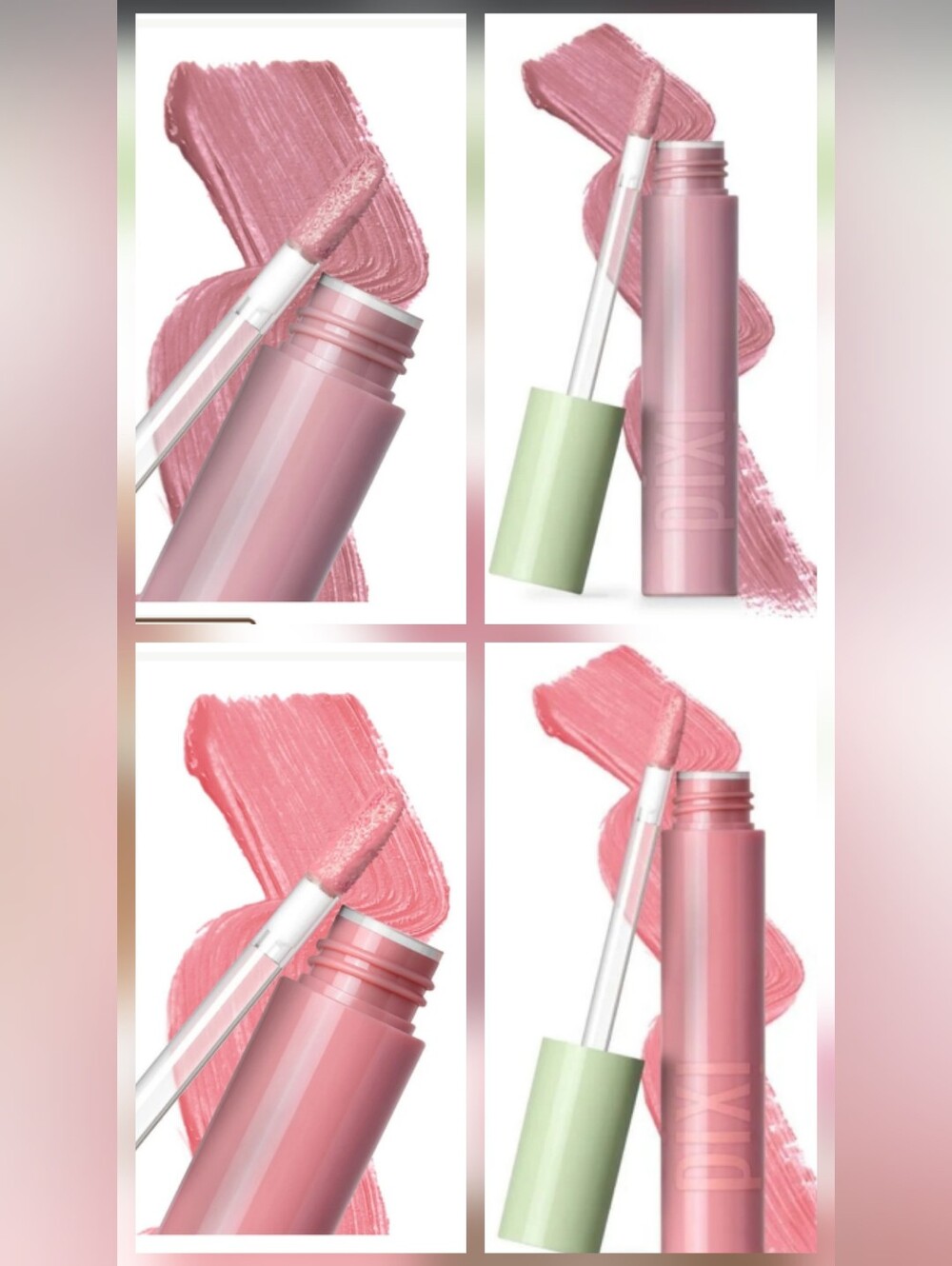 Pixi By Petra Tint Fix Satin Lip Tint Duo Heavenly & Soft BNIB